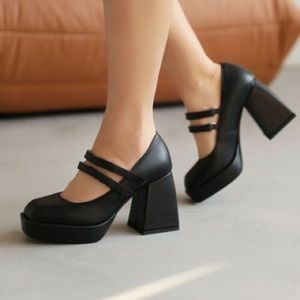 Platform Mary Janes